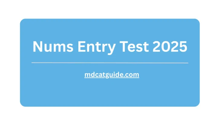 NUM Entry test