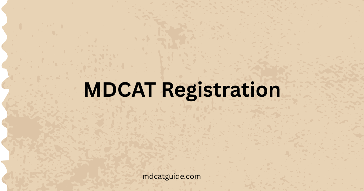 pmdc mdcat registration 2026